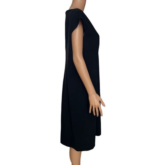 Faconnable black sheath dress size 16 NWT - Picture 2 of 8